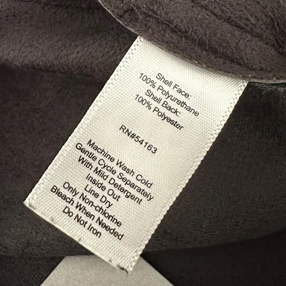 NWT Marc New York Fleece Lined High Waisted Faux Leather Pants Black Size M - Picture 9 of 10